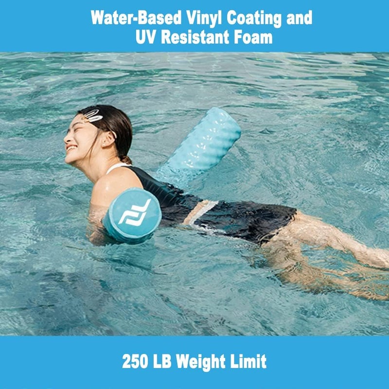 IMMERSA Jumbo Swimming Pool Noodles, Premium Soft Water-Based Vinyl Coating and UV Resistant Foam Noodles for Swimming and Floating, Lake Floats, Pool Floats for Adults and Kids. - Image 2